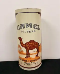 レトロ アンティーク ヴィンテージ CAMEL フィルター付き タバコ缶