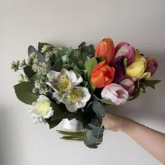 이케아 인공 꽃 부케 미카