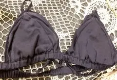 最終価格！⭐️シルク　silk ブラ　クロスバックブラ　パープル　 unefig