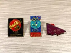 Coca-Cola シドニー五輪 ピンバッジ 3点セットのサムネイル