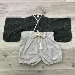 cottoli 袴ロンパース 星座柄 80センチ ※難あり