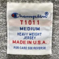 【米国製／国内正規品 】 Champion T1011 メンズM ポケT