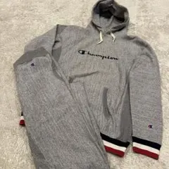 チャンピオン　リバースウィーブ　セットアップ　上下セット　メンズ　サイズL ロゴ