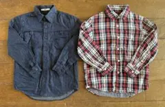 キッズ　男の子　120　シャツ 2点セット　トップス　Gap kids