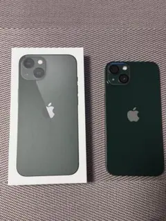 【美品】Apple iPhone 13グリーン 本体