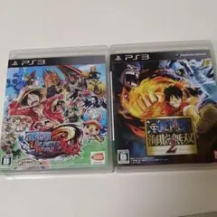 【2本セット】ワンピース アンリミテッドワールドR・ワンピース海賊無双2