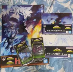 27 ヒロアカ 一番くじ キャンバス風ボード ボード ラバー ポスター