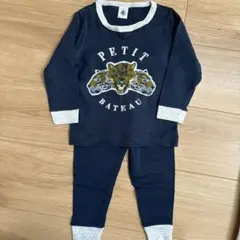 プチバトー　長袖セットアップ　パジャマ