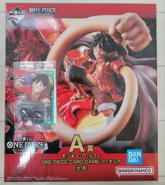 ワンピース一番くじ　A賞モンキー・D・ルフィ　フィギュア　プロモ付き