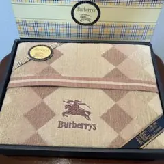 Burberrys タオルケット 140×19 シングル　ピンク　バーバリー