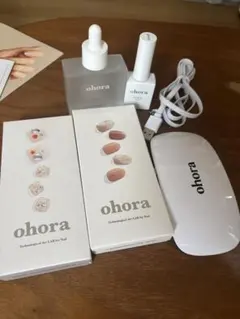 【値下げ❣️】ohora ジェルネイルセット 本体 リムーバー トップジェル