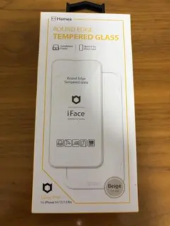 i Face Round Edge Tempered Glass Beige