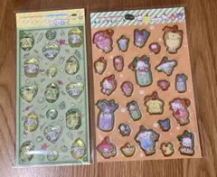 日本限定　サンリオ キャラクター キャンディシール　ストーンシール