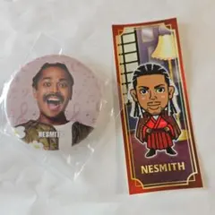 Nesmith 缶バッジ & 千社札セット