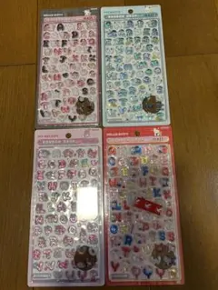 BONBON DROPシール新作サンリオ文字4種セット