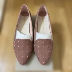 オリエンタル　パールスタッズパンプス