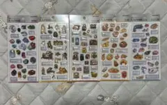 【正規品】3D ビジュアルコレクション　大人の図鑑シール　5種セット