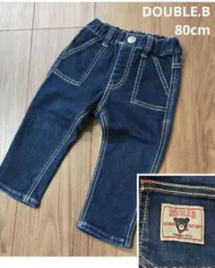 最終価格【MIKI HOUSE/DOUBLE.B 】デニムパンツ ボトム