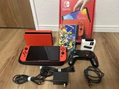 Nintendo Switch 有機ELモデル マリオレッド スプラトゥーン3