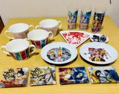 ONE PIECE 食器セットコラボ限定 Mugs Glasses Plates