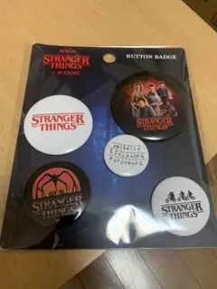 STRANGER THINGS 3COINS 缶バッジ
