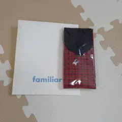 【専用】familiar Shupatto М　エコバッグ 赤チェック