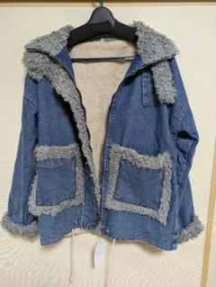 インディゴ コットンデニムジャケット M