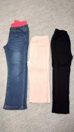 子供用ズボン 120cm 3点セット。