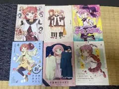 ゆるゆり 直筆サイン入りイラストカード他グッズ10点セット なもり