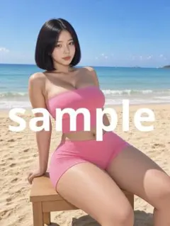 美女 グラビア AI画像 ピンクのセットアップ 260904_76
