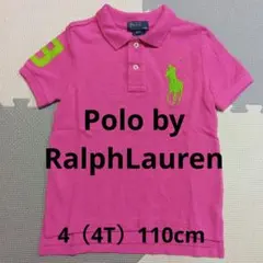 Polo by Ralph Lauren ピンクポロシャツ 4T