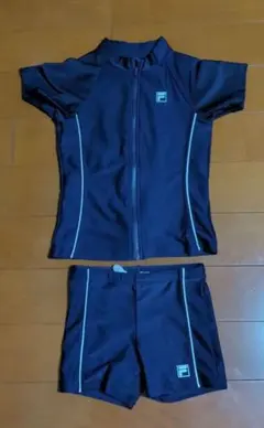 【新品未使用】FILA 水着セット 130サイズ ネイビー