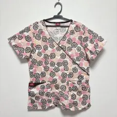 Dickies フラワーパターン ディッキーズ 花柄スクラブ 半袖 ラップトップのサムネイル