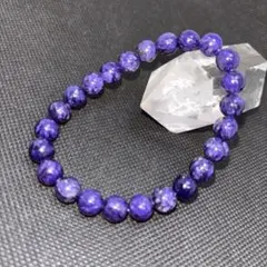 【高品質】天然石パワーストーン　チャロアイトブレスレット　8㎜