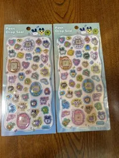 全然 プチドロップステッカー たまごっち プチドロ 2枚セット
