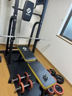 【引き取り限定】WASAI ウェイトトレーニングベンチセット