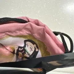 鬼滅の刃　ジョイフル　巾着　竈門ねずこ