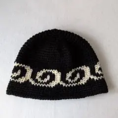 クラッシャーハット　クロシェハット　バケットハット　ハンドメイド　男女兼用