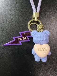 くまハートiLYs イナズマYUTAキーホルダー