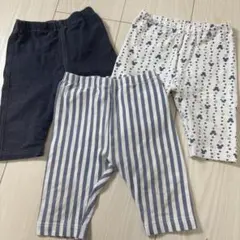 ユニクロ UNIQLO レギパン3点セット 80cm