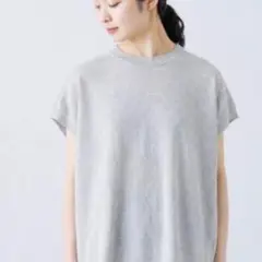 kagure リネン100 フレンチスリーブニット - メルカリ