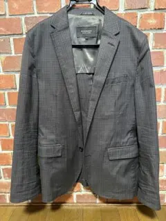 BURBERRY BLACKレーベルグレーチェック テーラードジャケット