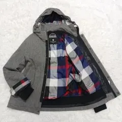 グレー ダウンジャケット