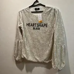 子供服　アイボリー 長袖カットソー 160サイズ