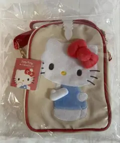 新品未使用　ハローキティちゃん　着ぐるみポシェット　カバン　ぬいぐるみ