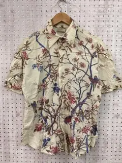 Just Cavalli 総柄シャツ 48 イタリア製 シルク100% y2k - メルカリ