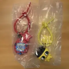 たまごっち ミニチュアチャーム　まめっち、たまごっち