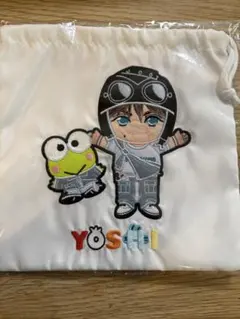 TREASURE ヨシ はぴだんぶい スクエア巾着