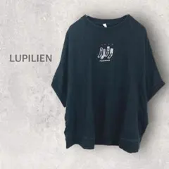 【ルピリアン】Tシャツ F ロゴT 靴下柄 クルーネック コットン100% 春夏