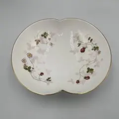 ウェッジウッド（WEDGWOOD）ワイルドストロベリー オーバルディッシュ